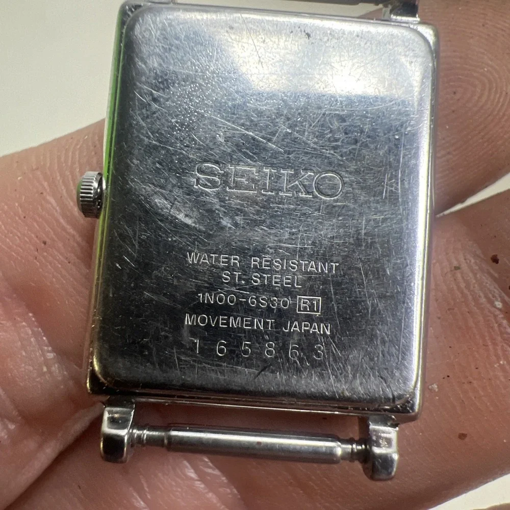 Seiko‎ Presage Ladies Silver Tone Quartz Watch 1N00-6S30 Parts